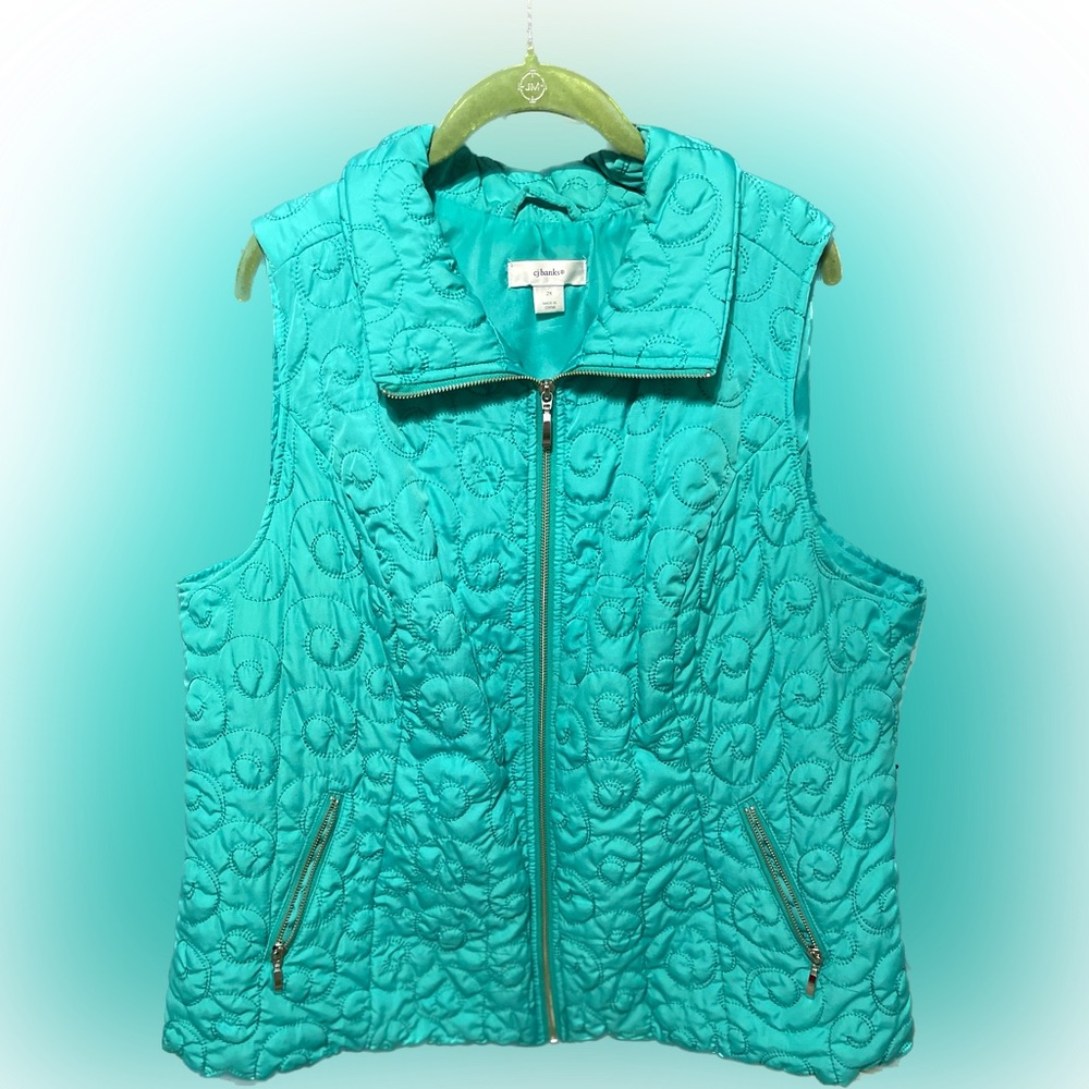 Women’s CJ Banks Quilted Vest